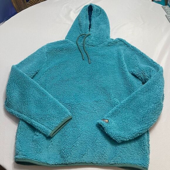 Chubbies Blue Fleece Hoodie Sweatshirt Size Large - Picture 1 of 9